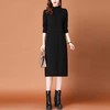 时尚优雅百搭，长袖打底纯色针织连衣裙AHMwjnz6622 商品缩略图3