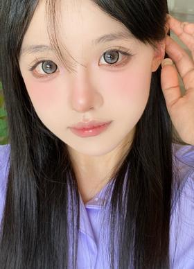 pfgirlcon美瞳 雪映流光 14.5mm
