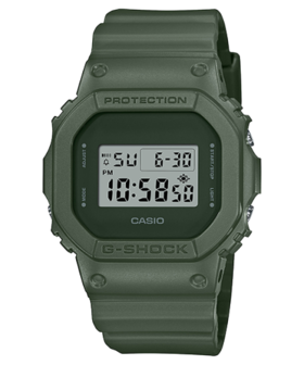 【时计廊】卡西欧（CASIO）全国联保男手表G-SHOCK小方块手表防水防震运动潮流时尚腕表礼物 DW-5600ET-3
