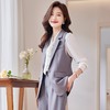西装马甲女套装秋季2023新款马夹外套背心薄款女士长裤两件套韩版 商品缩略图1