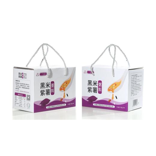 内蒙古翁牛特旗三生荞黑米紫薯粥料150g*7袋/箱 商品图4