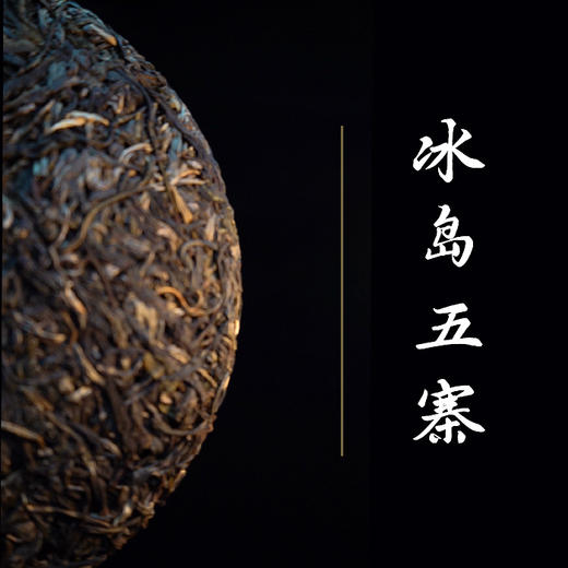 冰岛五寨古树茶 普洱生茶 2023年 200克×5饼 木盒装 商品图3
