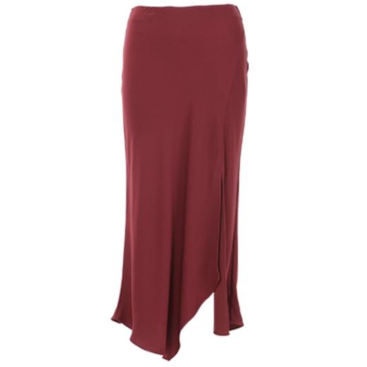 VIMAGE纬漫纪秋季新款时尚气质显瘦高腰开叉半身裙V2006609 商品图6