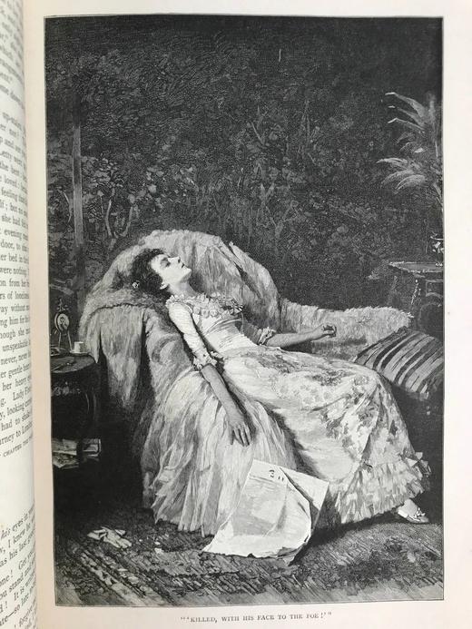 1886年 卡塞尔家庭杂志 数百幅插图 真皮精装16开 商品图3