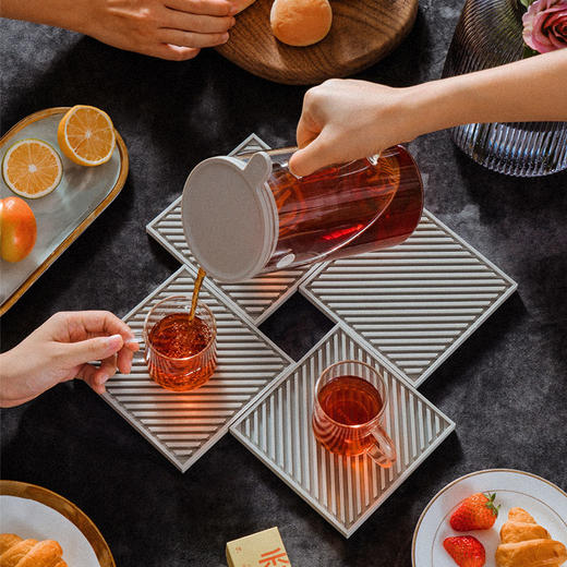 【专柜-北鼎】北鼎硅胶沥水垫吸水隔热 家用茶托水杯垫子锅垫防滑防烫底座 商品图2