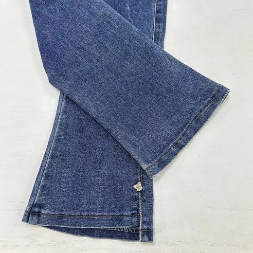 【2023新款】木佑果 秋MR860女中童牛仔喇叭长裤F230810 商品图3