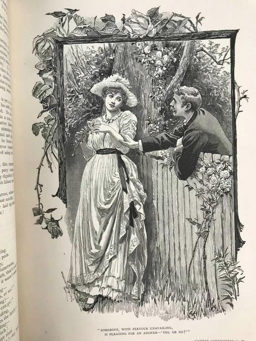 1886年 卡塞尔家庭杂志 数百幅插图 真皮精装16开 商品图5