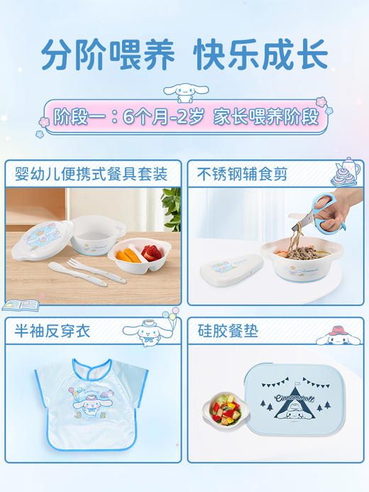 Richell利其尔三丽鸥大耳狗联名款宝宝成长进阶餐具辅食训练筷【不支持补差，非质量问题不退不换】S 商品图2