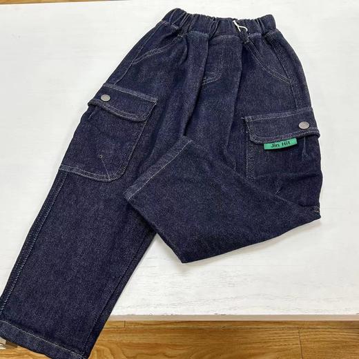 【2023新款】木佑果 秋MR858男中童牛仔长裤F230810 商品图3