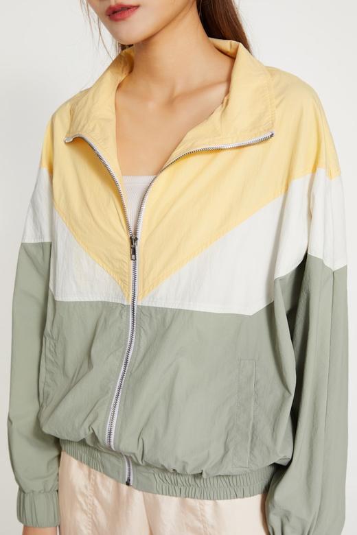Stay2Weeks 黄绿拼色夹克外套 9495 商品图3