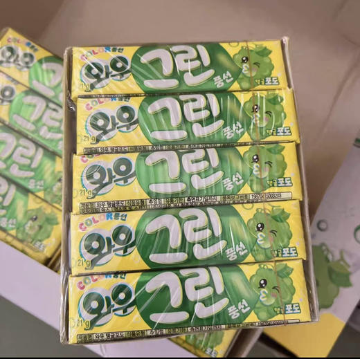 好丽友哇哦口香糖提子味 商品图0