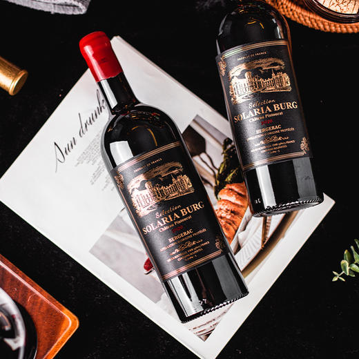 【自营】佩里庄园法国原瓶进口索岚堡庄园干红葡萄酒 蜡封瓶口 城堡级AOP 750ml*6瓶  H 商品图3