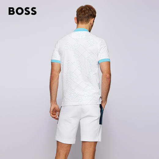 HUGO BOSS POLO男  50466970-100 白色 商品图2