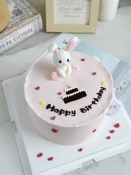 俏皮小兔（翻糖玩偶耳朵内有固定物需取出）提前一天预定 商品图0