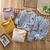 【卡通可爱居家套装】婴童毛绒绒保暖家居服，质地柔软舒适，卡通动物图案萌趣可爱li 商品缩略图0