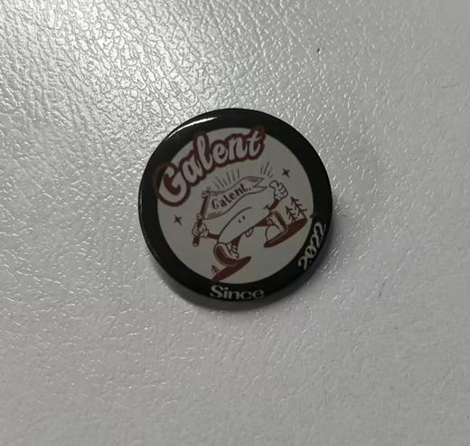 极蓝胸针（之江市集用赠品） 商品图0