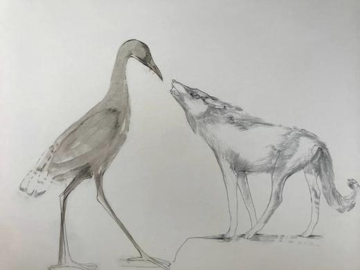 限量250册伊莉莎伯·弗林克女爵士签名特装本！1968年 伊索寓言 现代石版画插图 全真皮精装8开 商品图8