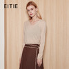 EITIE爱特爱冬季新款100%山羊绒舒适保暖套头纯色显瘦针织衫7201905 商品缩略图0