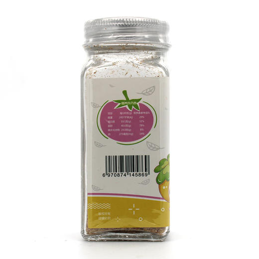 乐贝宸芝麻盐 白芝麻 黑芝麻盐 宝宝儿童 调味料 40克/瓶 商品图4