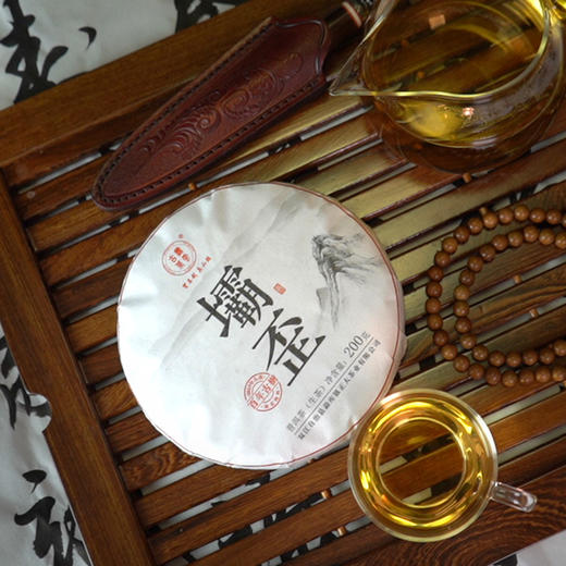 冰岛五寨古树茶 普洱生茶 2023年 200克×5饼 木盒装 商品图4