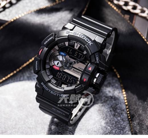【时计廊】卡西欧(CASIO) 男表G-SHOCK蓝牙音乐运动防水潮流手表 GBA-400-1A 商品图1