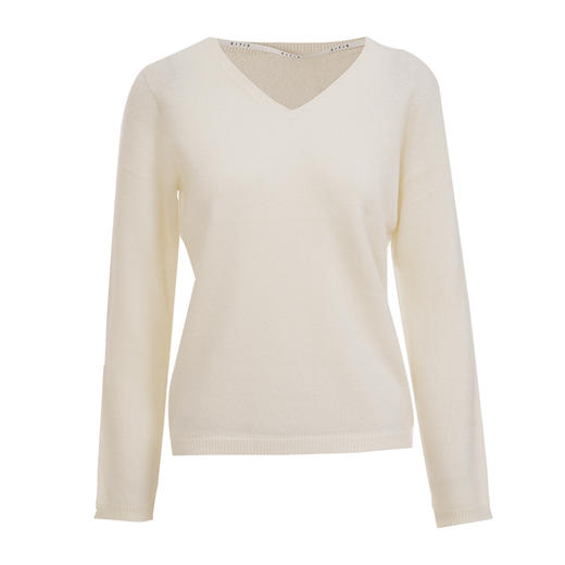 EITIE爱特爱冬季新款100%山羊绒舒适保暖套头纯色显瘦针织衫7201905 商品图11