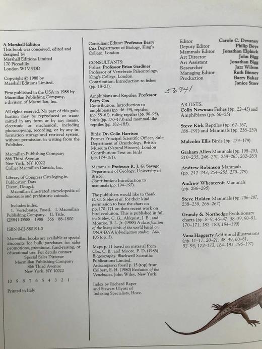 恐龙与史前动物图解百科全书 约千幅彩色插图 精装大16开 商品图4