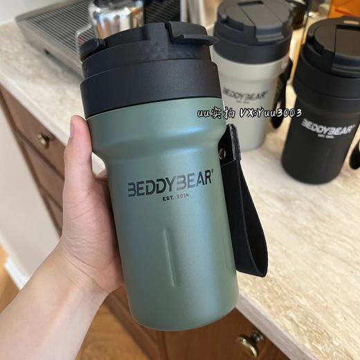 杯具熊｜户外随手杯吸管直饮两用 316不锈钢 520ml 商品图2
