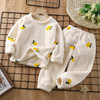 【卡通可爱居家套装】婴童毛绒绒保暖家居服，质地柔软舒适，卡通动物图案萌趣可爱li 商品缩略图8