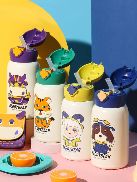 杯具熊生肖四叶草儿童保温壶RT105-630 商品图3