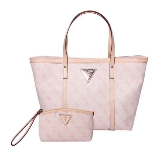 盖尔斯GUESS 字母印花系列手提单肩包化妆包 二件套  两色选 商品图5