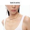 lost in echo原创设计师款轻奢百搭高级感水滴坠流线项链配饰吊坠 商品缩略图2