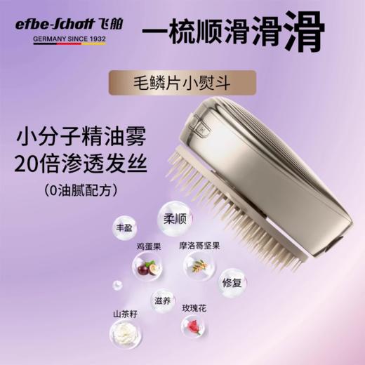 飞舶efbe-schott 精油雾养护发顺发梳[福利品] 商品图2