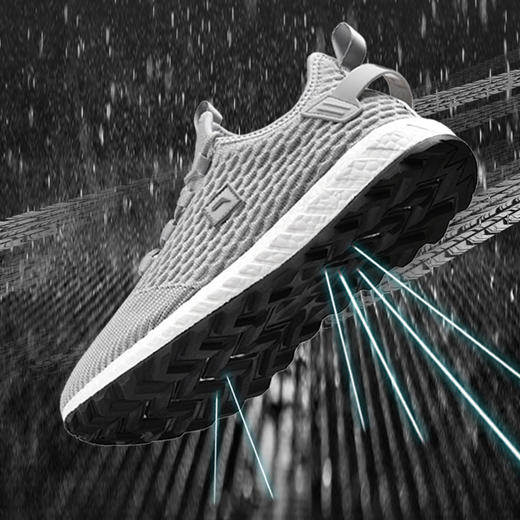 公纽男女同款轻便防水运动鞋（3-856） 商品图13