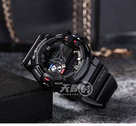 【时计廊】卡西欧(CASIO) 男表G-SHOCK蓝牙音乐运动防水潮流手表 GBA-400-1A