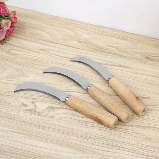 弯曲尖头水果刀，菠萝刀 商品图0