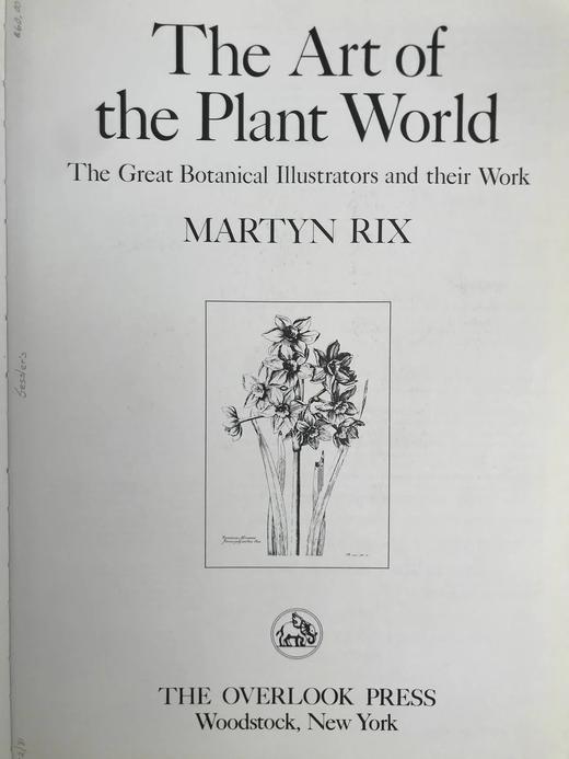 植物世界的艺术 64幅彩色250幅黑白插图 精装大16开 商品图3