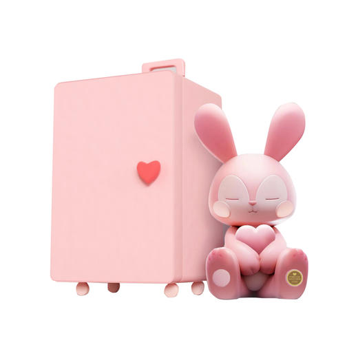 CCTV总台文创授权 限定版·蜜兔 摆件、行李箱 商品图6