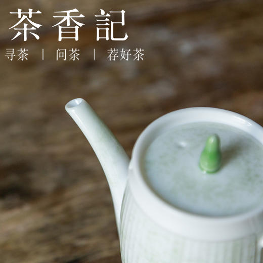 茶香记 花开荼靡茶壶160ml陶瓷泡茶壶易上手清新自然素雅温润茶具 商品图3