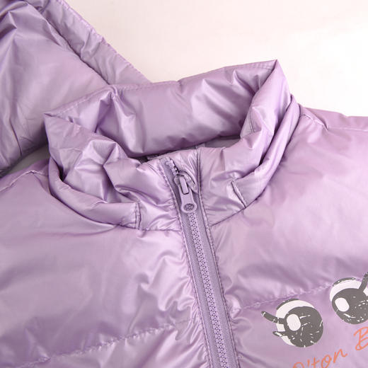 棉果果冬季女童连帽可拆卸羽绒服马夹M422171921694 商品图1