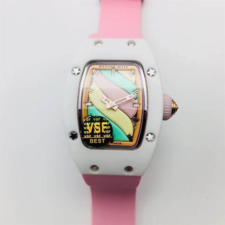 VSF厂理查德米勒RM07-03棉花糖腕表-来自百万棉花糖的甜蜜诱惑