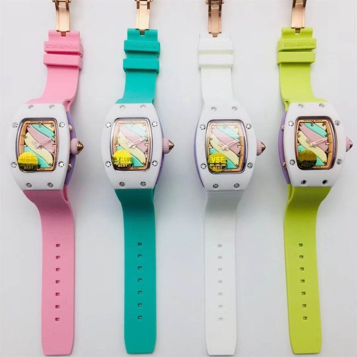 VSF厂理查德米勒RM07-03棉花糖腕表-来自百万棉花糖的甜蜜诱惑