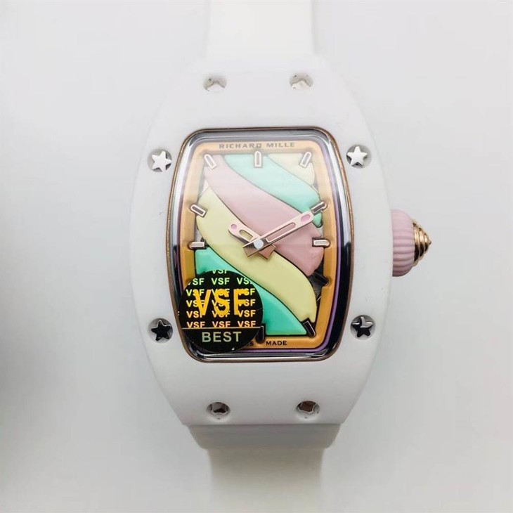 VSF厂理查德米勒RM07-03棉花糖腕表-来自百万棉花糖的甜蜜诱惑