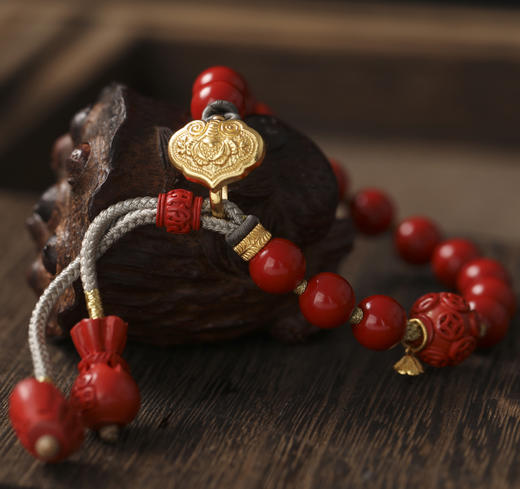 朱砂手绳【8mm】 商品图0