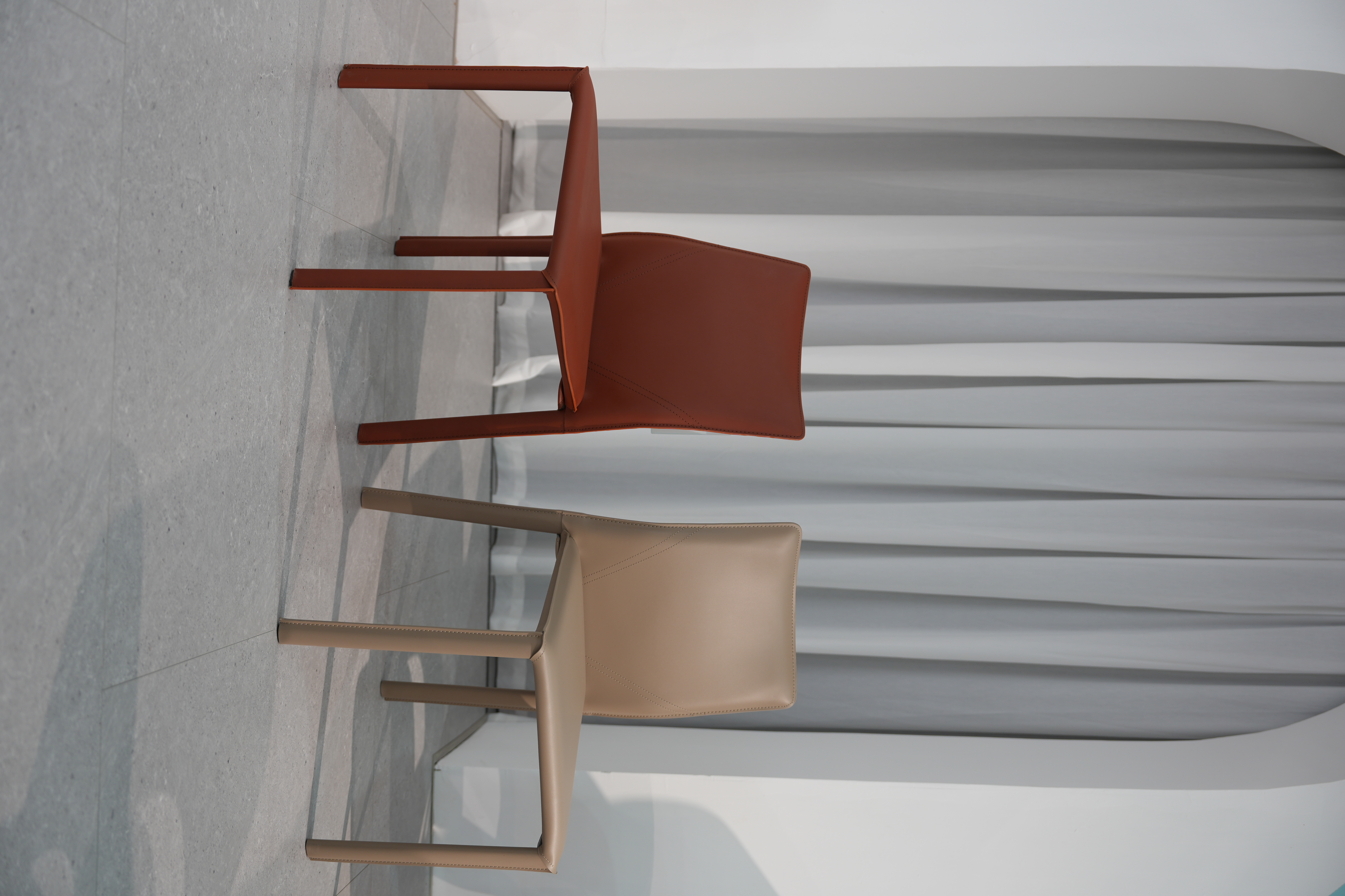 【🔥餐椅推荐】A21 加厚马鞍皮革餐椅