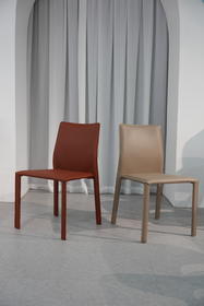 【🔥餐椅推荐】A21 加厚马鞍皮革餐椅