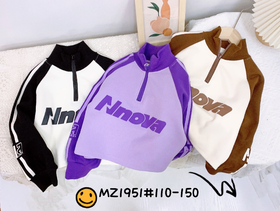 【2023新款】木佑果 秋MZ1951女中童长袖卫衣TF230810