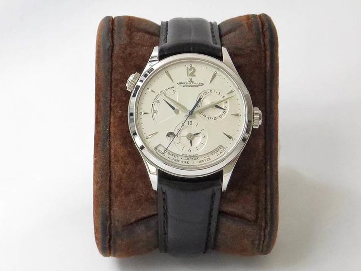 ZF厂积家地理学家大师1428421两地时动能显示腕表评测-最完美版本