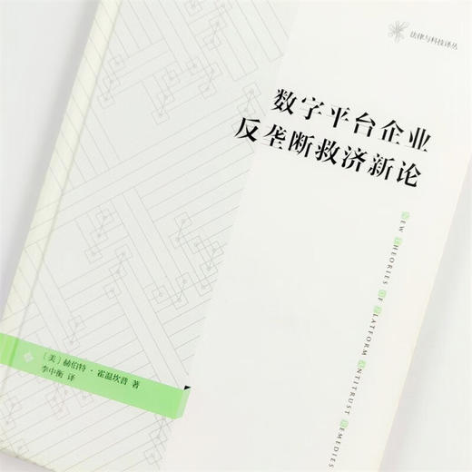 数字平台企业反垄断救济新论（法律与科技译丛） [美]赫伯特·霍温坎普 著 李中衡 译 商务印书馆 商品图4