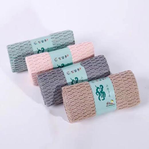 抹布韩国抹布吸水不掉毛擦桌子抹布厨房4条装30*40CM 商品图1